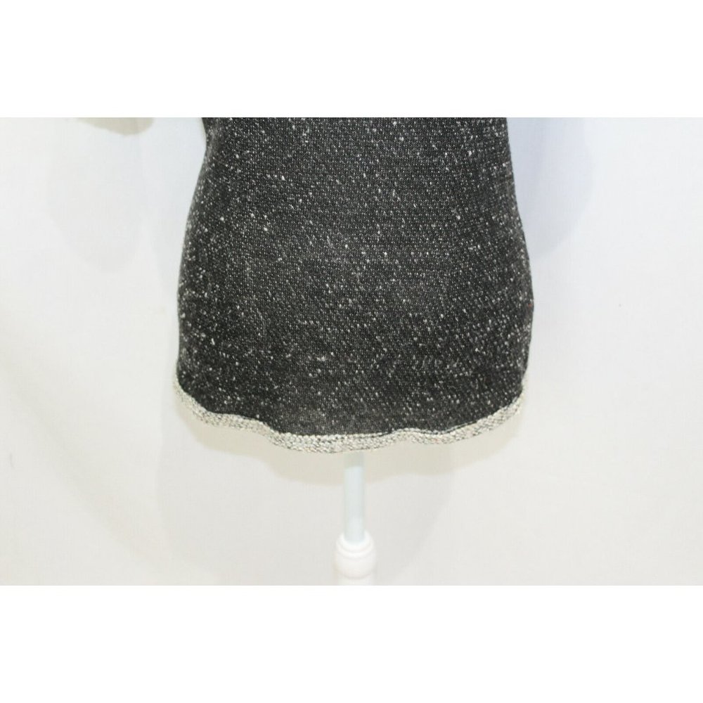CAbi Womens Style 542 Black Grey Tweed Coco Shell Short Sleeve Sweater S - Picture 3 of 6